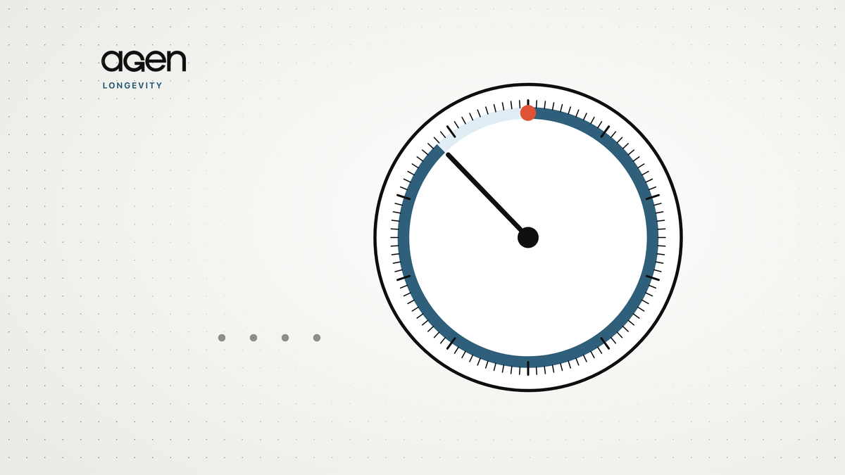 A round pedometer dial with 100 marks and a needle approaching one full turn.