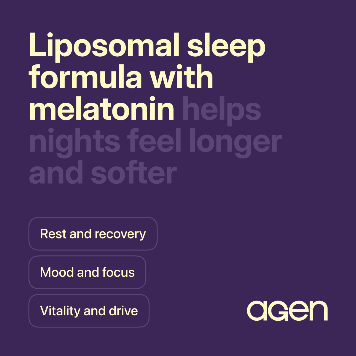 Sleep formula with Melatonin