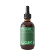 Agen Vitamin B-12 supplement, front of bottle