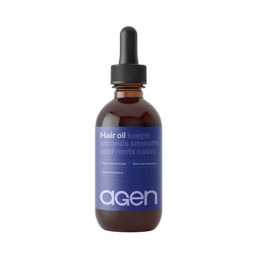 Agen Hair Oil, front of bottle
