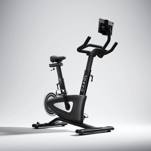 Carol Bike AI exercise bike, studio white background